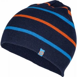 Lewro BENN modrá 4-7 - Chlapecká pletená čepice