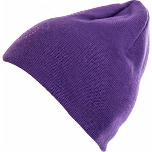 Lewro VIOLET fialová 8-11 - Dívčí pletená čepice