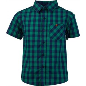 Lewro OLIVER zelená 128-134 - Chlapecká košile