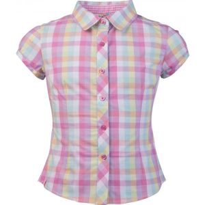 Lewro ODELIA Dívčí košile, Růžová,Mix, velikost 152-158