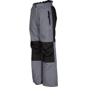 Lewro NADAL Dětské lyžařské kalhoty, šedá, velikost 152/158