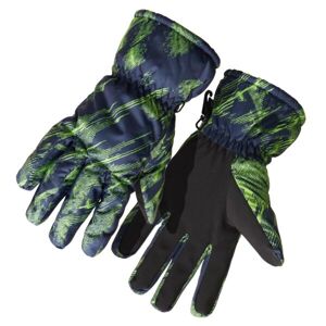 Lewro NEFFI Dětské lyžařské rukavice, tmavě modrá, velikost 12-15