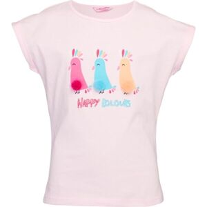 Lewro YUSTINA Dívčí triko, růžová, velikost 140-146