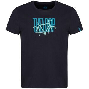 Loap BOHDAN Pánské triko, tmavě modrá, velikost XL