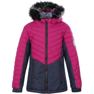 Loap OKINA růžová 146 - Dívčí zimní bunda