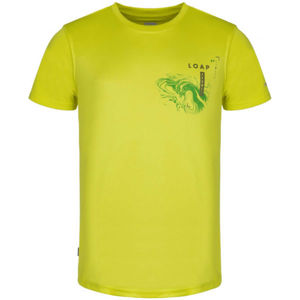 Loap MALTY Pánské funkční triko, žlutá, veľkosť S