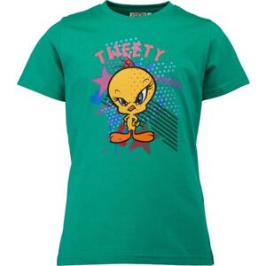LOONEY TUNES TWEETY RICH Dětské triko, zelená, velikost 140-146
