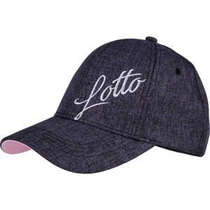 Lotto IVY Dívčí čepice s kšiltem, Tmavě šedá,Bílá, velikost