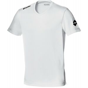Lotto JERSEY TEAM EVO SS bílá XXL - Pánský fotbalový dres