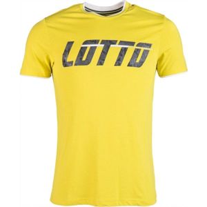 Lotto LOGO II TEE JS žlutá M - Pánské tričko