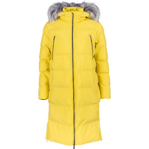 Lotto MIMOSA Dámský prošívaný kabát, žlutá, velikost