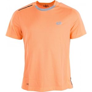 Lotto DRAGON TECH TEE oranžová L - Pánské sportovní triko