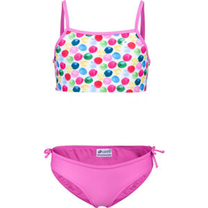 Lotto LYRA Dívčí dvoudílné plavky, růžová, velikost 128-134