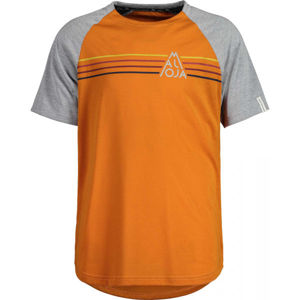 Maloja ALMENM TIGER MULTI oranžová L - Pánské multisportovní triko