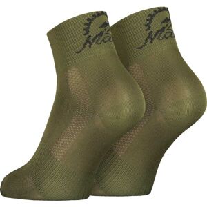 Maloja LUGANA Cyklistické ponožky, Tmavě zelená, velikost 36-38