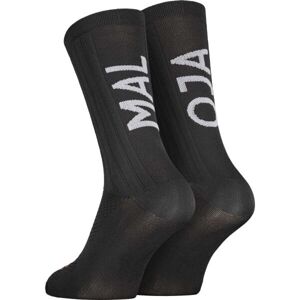 Maloja PUSHBIKERS AEROSOCKS Cyklistické ponožky, Černá, velikost 43-46