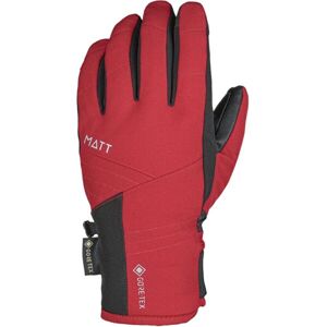 Matt SHASTA JUNIOR GORE-TEX GLOVES Dětské lyžařské rukavice, červená, velikost 8