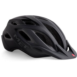 Met CROSSOVER Cyklistická helma, černá, velikost (60 - 64)