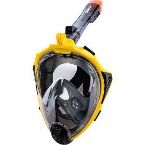 Miton UTILA 2 Celoobličejová šnorchlovací maska, žlutá, veľkosť S/M