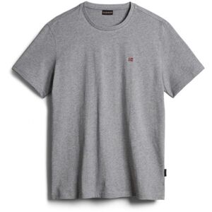 Napapijri Pánské tričko Pánské tričko, šedá, velikost L