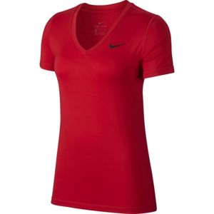 Nike TOP SS VCTY W červená L - Dámské tričko