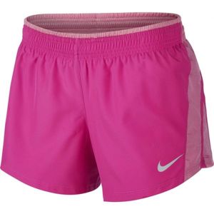Nike 10K SHORT W Dámské běžecké šortky, Růžová,Šedá, velikost