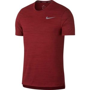 Nike MILER ESSENTIAL 2.0 červená XL - Pánské běžecké triko