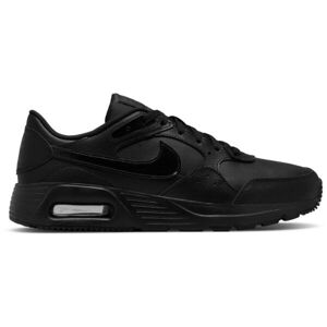 Nike AIR MAX LEATHER Pánská volnočasová obuv, černá, veľkosť 46