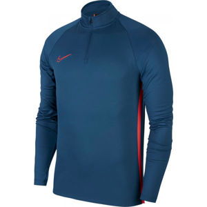 Nike DRY ACDMY DRIL TOP M tmavě modrá M - Pánské fotbalové tričko