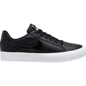 Nike COURT ROYALE AC Dámská volnočasová obuv, černá, velikost 39