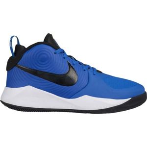 Nike TEAM HUSTLE D9 modrá 6Y - Dětská basketbalová obuv