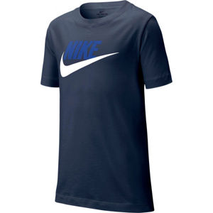 Nike NSW TEE FUTURA ICON TD B modrá XL - Chlapecké tričko