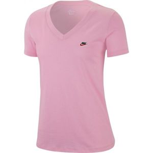 Nike NSW TEE LBR Dámské tričko, růžová, velikost L