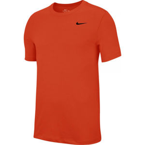 Nike DRY TEE DFC CREW SOLID M Pánské tréninkové tričko, oranžová, velikost L