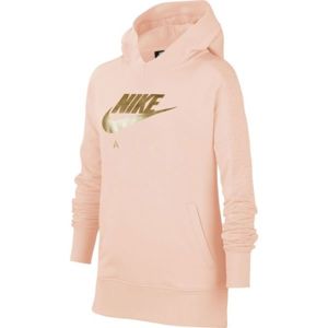 Nike NSW NIKE AIR PO GX G růžová M - Dívčí mikina
