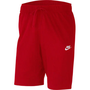 Nike SPORTSWEAR CLUB červená S - Pánské kraťasy