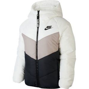 Nike NSW WR SYN FILL JKT HD W bílá S - Dámská bunda