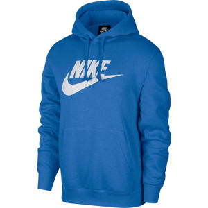 Nike NSW CLUB HOODIE PO BB GX M modrá M - Pánská mikina