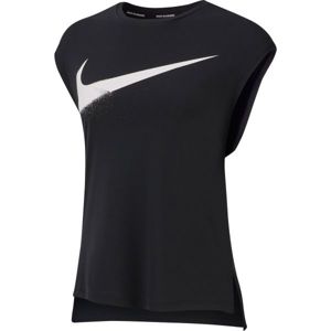 Nike TOP SS REBEL GX černá M - Dámské tričko bez rukávů