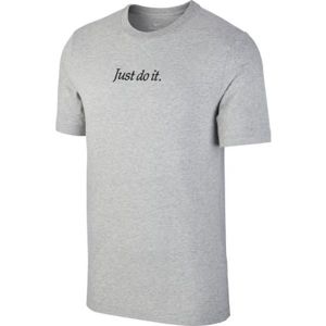 Nike NSW SS TEE JDI EMB M šedá M - Pánské tričko