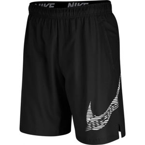 Nike FLX 2.0 GFX1 M černá M - Pánské tréninkové kraťasy