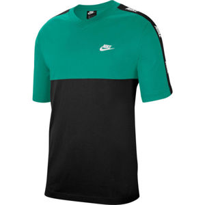 Nike NSW CE TOP SS HYBRID M zelená XL - Pánské tričko