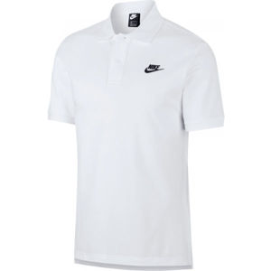 Nike SPORTSWEAR Pánské polo tričko, bílá, veľkosť M