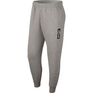 Nike NSW JDI PANT FLC BSTR M šedá L - Pánské kalhoty
