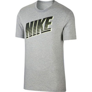 Nike SPORTSWEAR TEE šedá S - Pánské tričko