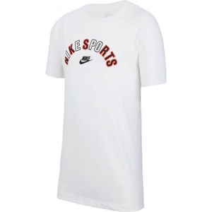 Nike NSW TEE GET OUTSIDE 2 B Chlapecké tričko, Bílá,Černá, velikost