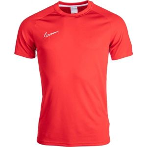 Nike DRY ACDMY TOP SS červená M - Pánské fotbalové triko