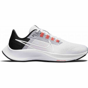 Nike AIR ZOOM PEGASUS 38 W Dámská běžecká obuv, Bílá,Černá,Růžová, velikost 7.5
