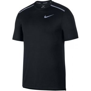 Nike NK DRY MILER TOP SS černá M - Pánské běžecké triko