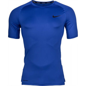 Nike NP TOP SS TIGHT M zelená 2XL - Pánské tričko